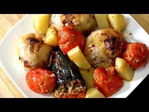 طريقة عمل دولمة دجاج بالفرن ( وصفة لذيذة جدا) Chicken Dolma in Oven