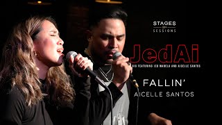 Jed Madela &amp; Aicelle Santos - &quot;Fallin&#39;&quot; (an Alicia Keys cover) Live at JedAi