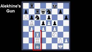 Alekhine Shows How to Use the Alekhine Gun - Daily Lesson with a GM 306 
