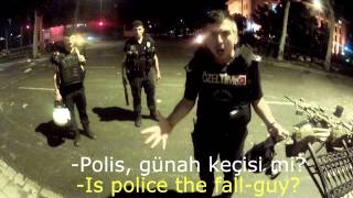 GeziPark - Polis basina karsi / Police against the press