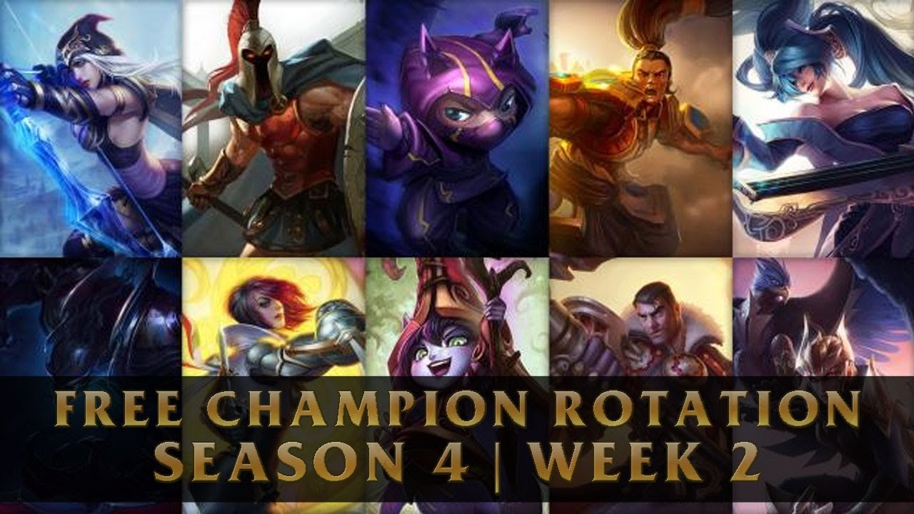 Free League of Legends Champions Season 4 | Week 2