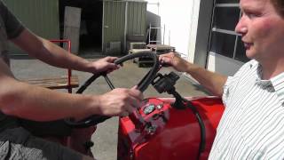 Schaltknopf Schaltknauf mit Schaltbild Porsche Diesel 111 Junior 108 Traktor 17 