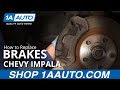 Auto Repair Replace Front Disc Brakes Chevy Impala 00-05 more 1AAuto.com