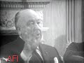 Alfred Hitchcock: The Difference Between Mystery & Suspense