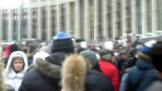 Митинг на проспекте Сахарова 24-12-2011