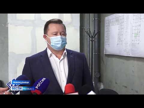 Губернатор проконтролировал ход строительства инфекционной больницы в Новокузнецке