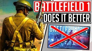 Why Battlefield 1 Gunplay Is BETTER Than Battlefield 5 (HOT TAKE)