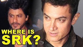 WHERE IS SHAH RUKH KHAN? Asks Aamir!