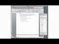 youtube: using styles in ms word for mac 2011