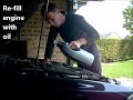 Oil Change and Oil Filter Change. Volvo S40 V40