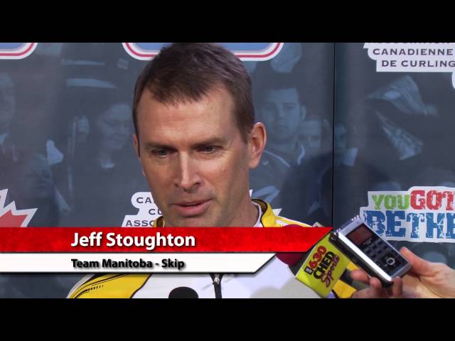 Draw 11 Media Scrum - 2013 Tim Hortons Brier