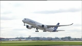 Premier vol pour l'Airbus A350 - 14/06