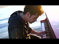 Dubstep Piano on the lake - Radioactive - With William Joseph - 4K