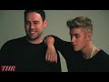 Justin Bieber and Scooter Braun on