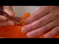 サーモン握り Salmon Sushi
