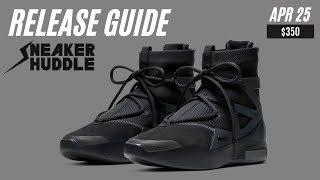 Nike Fear Of God 1 &#39;Triple Black&#39; | How to Cop | Resell Prediction | Release Guide + Info