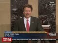 Rand Paul's Epic Speech Against The Patriot Act