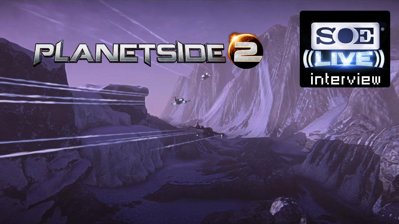 PlanetSide 2 Nexus - Battle Island Interview - SOE Live 2013