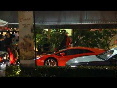 Malaysia's Lamborghini Owners Club Dinner Gathering March 2012 An arrival