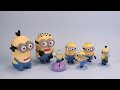 Despicable Me 2 McDonalds Happy Meal Toys Complete Set Review