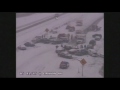 Raw: 30 Car Pileup in Milwaukee