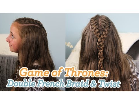 Double French Braid and Twist | Game of Thrones Hairstyles