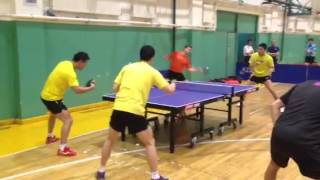 Timo Boll & Ma Long Training Ahead of Their Doubles Match