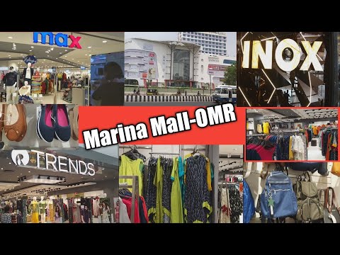 Marina Mall Shopping Vlog Omr Marina Mall Trends Shopping