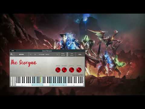 I turned the Scorgan into a playable sample library, and made it play &quot;Make Your Own Fate&quot; from excision. #MOTW