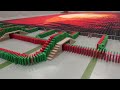 275,000 Dominoes - Enjoy Your Life (Guinness World Record - Most dominoes toppled in a spiral)