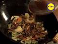 Paccheri con scampi e funghi porcini Paccheri con scampi e funghi porcini