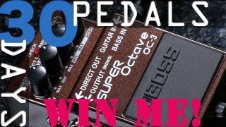 Boss OC-3 Super Octave - 30 Days, 30 Pedals - WIN! - YouTube