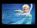 Frozen - Let it go ( S-a intamplat) - versuri