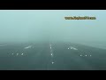 CAT II ILS Approach Rwy 16 Thessaloniki LGTS-SKG, Airbus A319, manual landing at minimum conditions