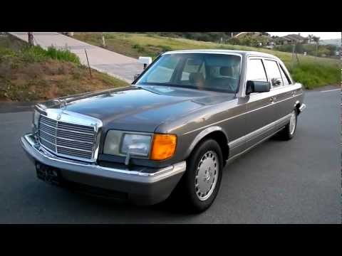 1986 Mercedes Benz 560SEL W126 Big Body 86 560 SEL Youngtimer Export For