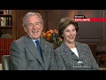 George W. Bush Interview 2013: President, Former First Lady Laura Bush Speak with Diane Sawyer