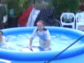Sophies slip in the pool