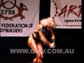 Kimberley Anne Jones Guest Posing at the 1993 EFBB British Championships
