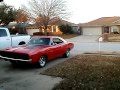 1969 Dodge Charger 440 R/T cruising red with black stripe