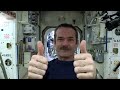 Chris Hadfield's ISS: International Space Salon! (A haircut in space)