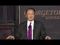 World Bank President, Dr. Jim Yong Kim, Speaks at Georgetown