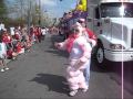 B105 at the Cincinnati Reds Opening Day Parade 2010 