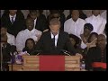Kevin Costner's emotional speech in full at Whitney Houston's funeral