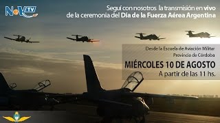 Mira en vivo el acto por el Dia de la Fuerza Aerea Argentina