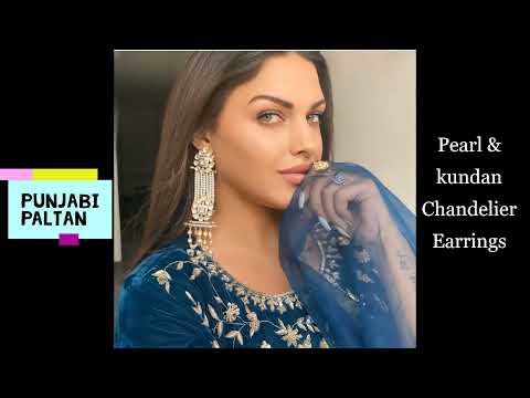 <p>The Stylish Diva of Pollywood Himanshi Khurana loves to wear big and bold danglers. She often shares heavy and designer earrings on her social media account. Here are some beautiful pieces from her earring collection.</p>