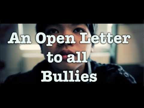 An Open Letter to All Bullies by Jubilee Project