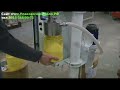 Фасовка сухого молока в банки с защитой от пыли Шнековый дозатор