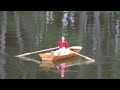 RC model rowing boat