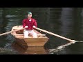 RC model rowing boat