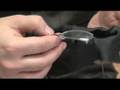 How to Clean and Care for Eyeglasses : Cleaning Rimless Glasses with Microfiber Cloth